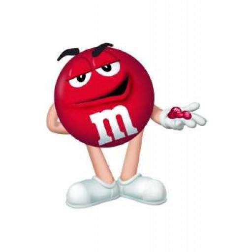 M&M'S Rouge - costume adulte à louer