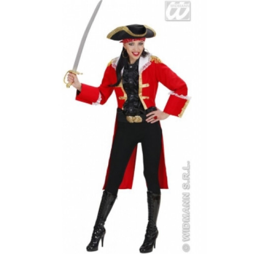 Capitaine Anne Bonny Rouge - location de costume adulte