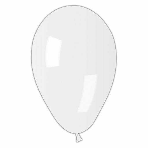 Sachet de 100 Ballons Standard Blanc Diam 21Cm Cir 66Cm -01
