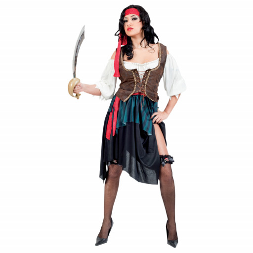 Déguisement Pirate Dame Taille M