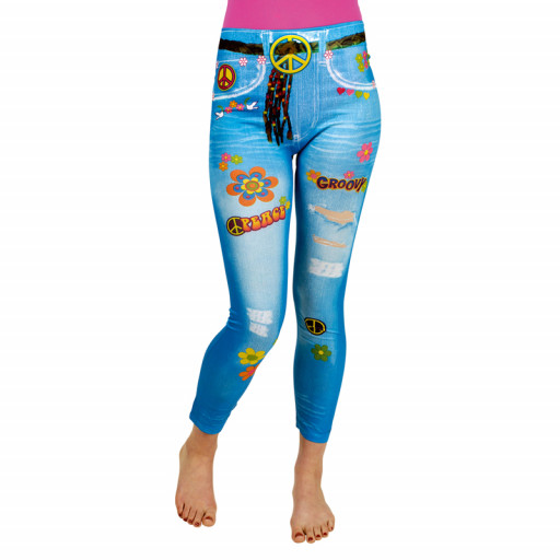 Jeggings Peace And Love Taille S/M