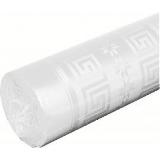 Nappe Damassée 1.20M X 50 M Blanche