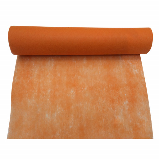 Chemin de Table Orange Rouleau Intisse 30Cmx 5M