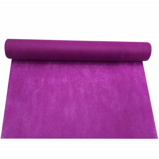 Chemin de Table Violet Rouleau Intisse 30Cmx 5M
