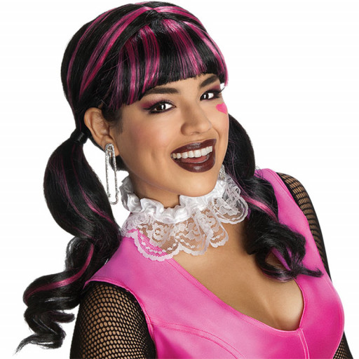 Perruque Licence Luxe Draculaura Monster High