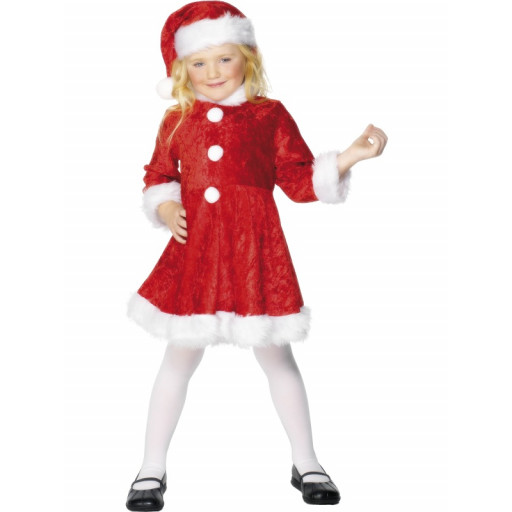 Déguisement Miss Santa Velours Taille L
