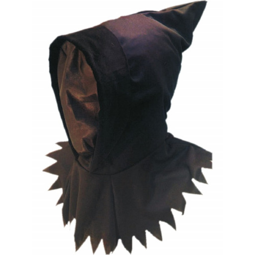 Cagoule Noire avec Col