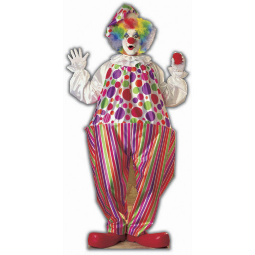 Figurine Géante Carton Clown 182cm