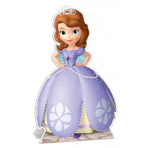 Figurine Géante Carton Sofia "©Princesse Sofia" 151 X 92cm