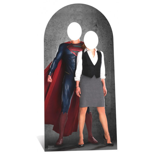 Figurine Géante Passe-Tete Ctn Superman Lois Lane "©Superman "