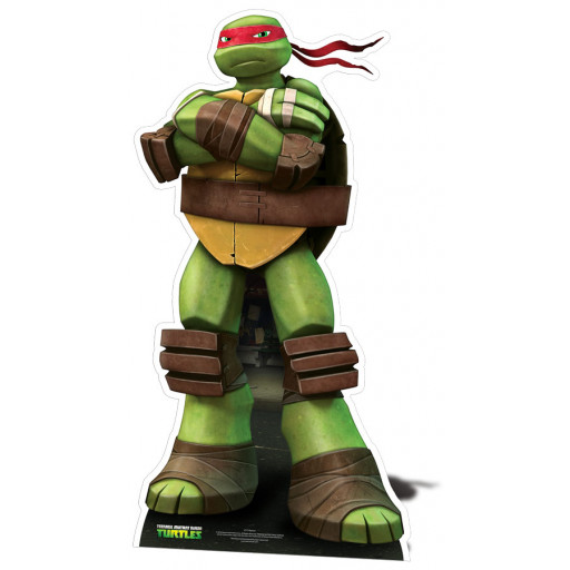 Figurine Géante Carton Raphael "© Tortue Ninja" 146cm