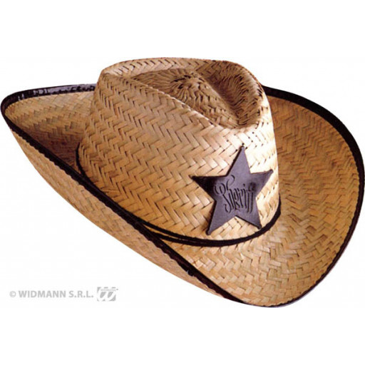 Cow Boy Sheriff Paille Adulte
