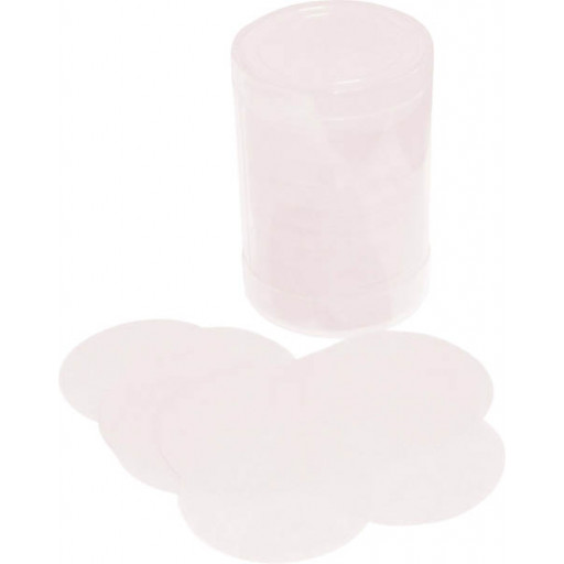 Confettis scène Rond Blanc Fluo Tubo 100Gr Biodegradable