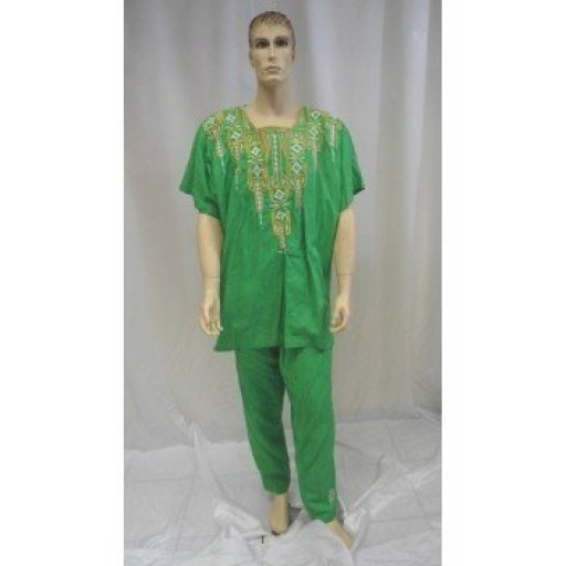 Boubou Vert - location de costume adulte