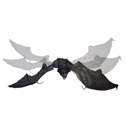 Chauve Souris géante Lumineuse tèteBouge Ailes Volent 153X40cm Pni