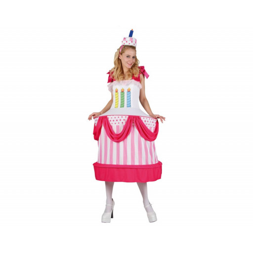 Robe gateau d'anniversaire - location costume adulte 