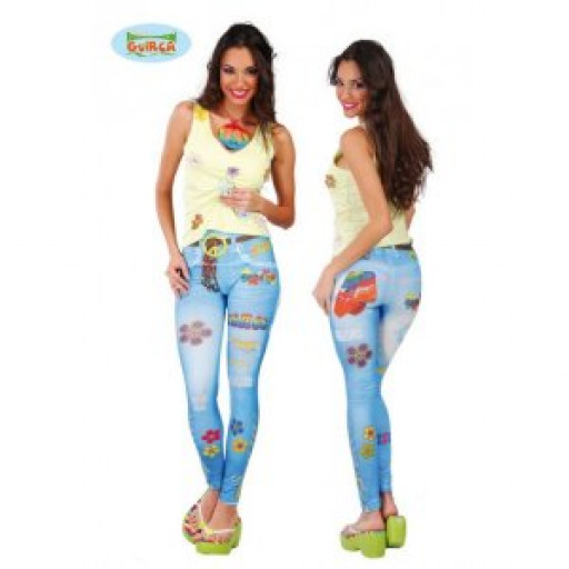 Leggins Hippie - déguisement pour femme