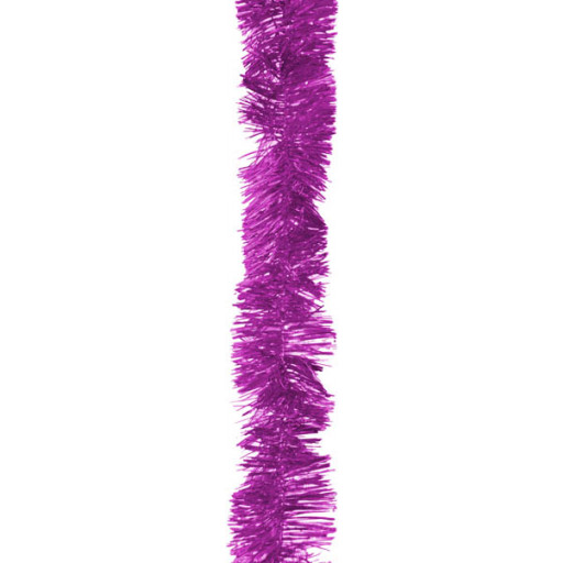 Guirlande Chenille 16cm X 2 M Fuchsia