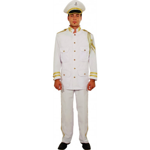 Officier Navy homme - déguisement adulte à louer 