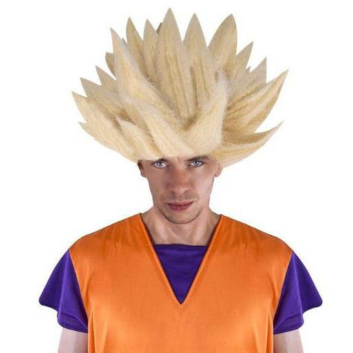 Perruque Dragon Ball Z pour Sangoku, Vegeta