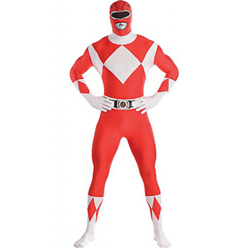Power Ranger rouge - location costume adulte