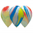 Sachet de 50 Ballons Marbrés Tachetés Diam 30Cm Cir 105Cm
