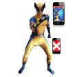 Déguisement seconde peau  Wolverine Digital Taille L