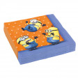 Lot de 20 Serviettes Minions©, 33cm