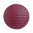 Lanterne Japonaise Papier 25Cm Bordeaux