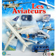 Avion de Ligne 19Cm +Véhicules Retrofrict 31X28cm (24)
