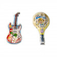 Jeu de Patience Guitare/Raquette 10.5X4Cm Assorti (48)