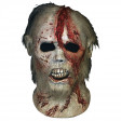 Masque Latex Adulte Bearded Walker "© The Walking Dead"