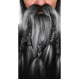Set Luxe Barbare Poivre et Sel (Barbe-Moustaches)