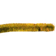 Guirlande Chenille Or 27cm Diam Longueur 2.70 M