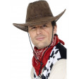 Chapeau Cow-Boy Marron Suédine