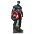Figurine Géante Carton Captain America "© Avengers" 190cm