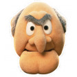Masque Carton Adulte Statler "© The Muppet Show"