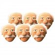 6 Masques Carton Adulte "Waldorf"© The Muppet Show "