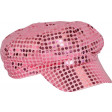 Casquette Rose Paillettes