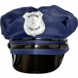 Casquette Police Americaine Bleue 100% Polyester