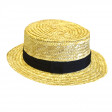 Canotier Paille Naturelle Luxe