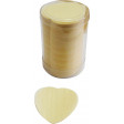 Confettis scène Cœur Ivoire Tubo 100G Biodegradable