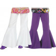 Pantalon Violet Mixte Patte Def élastique Taille 140cm