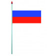 Sachet de 10 Drapeaux Plastique 9.5 X 16cm Russie