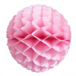 Boule Alveolee 32Cm Rose