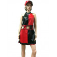 Robe année 60-70 Rouge et Noir