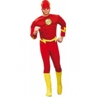 Flash, le plus rapide des supers héros - location de costume adulte DGZL-100100 de Non