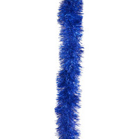 Guirlande Chenille Multi Brins 9cm X 2 M Bleu 123DEG-3700638201653-10022033