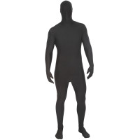 Déguisement seconde peau  Noire Taille M 123DEG-887513011514-10014436