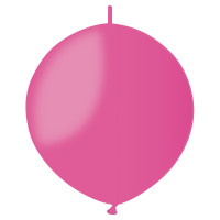 Sachet de 50 Ballons Ronds avec Lien Fuchsia Diam 33Cm -07 123DEG-8021886130706-10001773